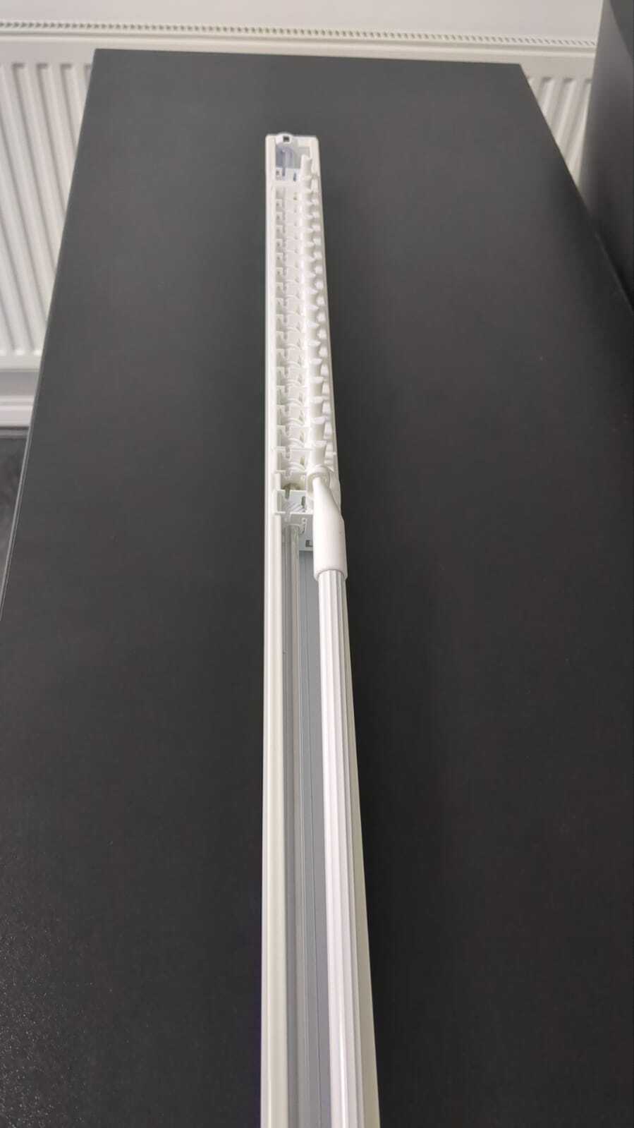 **Blind Vertical Blinds Headrail Track Made to Measure 3.5in 89mm White