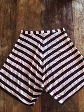 vtg Y2K big palazzo genie pants pink  brown stripes wide leg