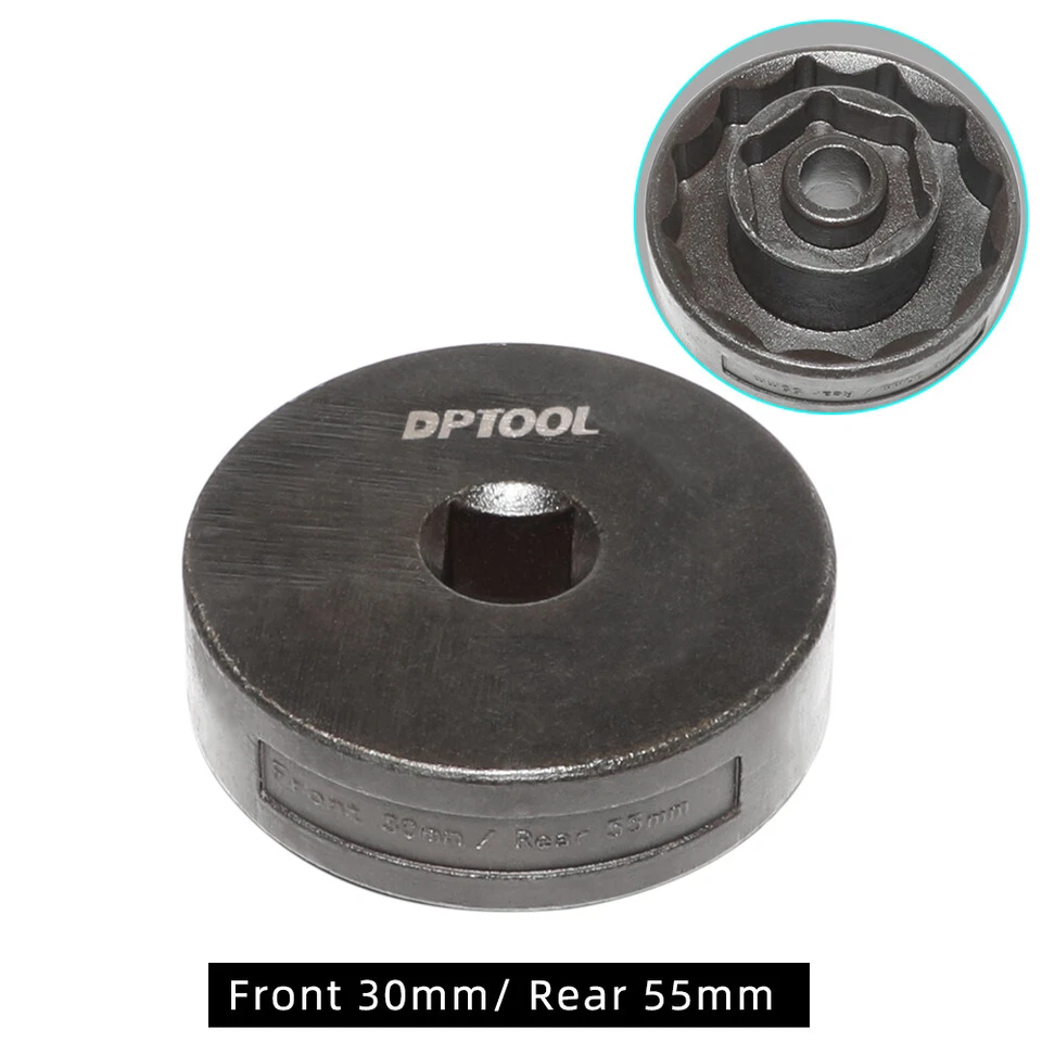 55mm + 30mm Wheel Nut Socket Tool For Ducati 1098 1198 1199 Multistrada Diavel - Image 3 of 4