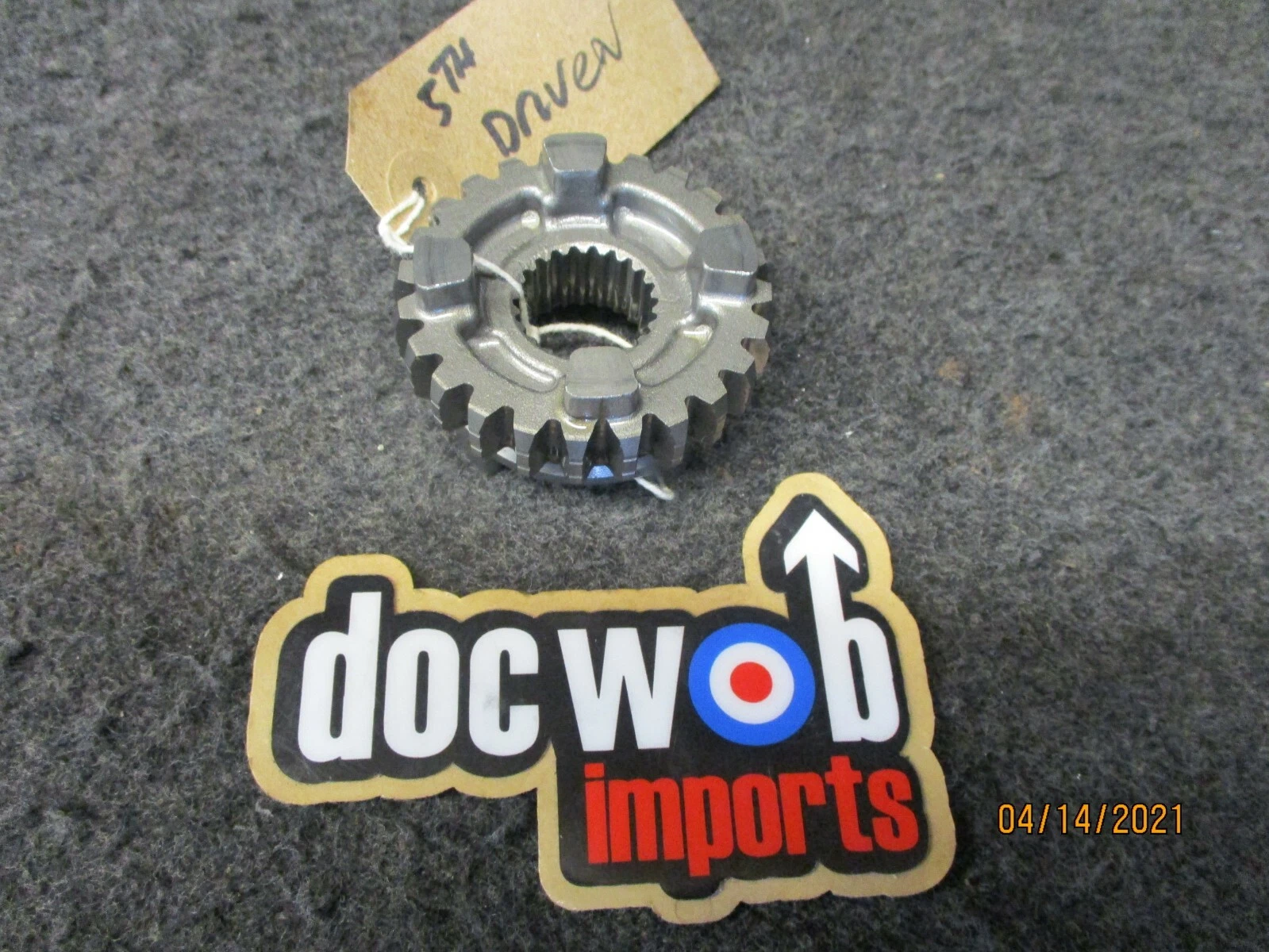 Honda CRF250 2020-2021 used oem 5th countershaft gear 23491-K95-A60 CR5542