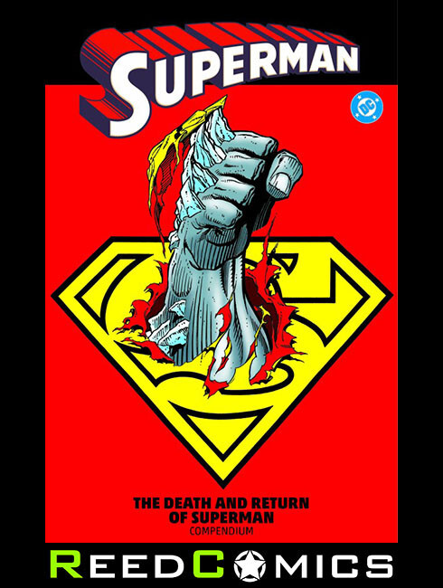 SUPERMAN THE DEATH AND RETURN OF SUPERMAN COMPENDIUM GRAPHIC NOVEL (1368 Pages)