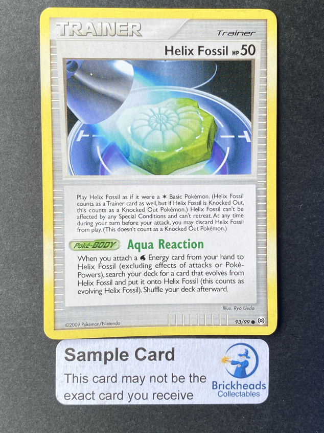 Helix Fossil 93/99 Trainer | Platinum: Arceus | Pokemon Card