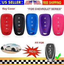 Silicone Cover Entry Protector Skin Chevrolet Fob Case for Chevy Camaro Car Key