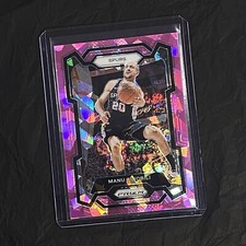 2024 PANINI PRIZM NBA PINK CRACKED ICE MANU GINOBLI TRACK