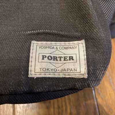 Yoshida Porter Switch Waist Bag Black Rare From Japan Used
