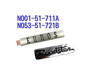 MAZDA Genuine MX5 MX-5 Miata Eunos Roadster NA8C NA6CE Rear Emblem Badge Set OEM