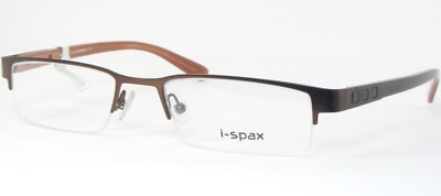 i-spax ANDREW 5 Bronze-Brown RARE UNIQUE EYEGLASSES GLASSES 53-19-140mm Germany