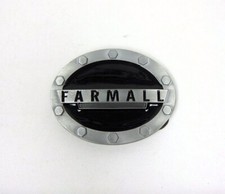 Farmall Raised Bolts Black Belt Buckle