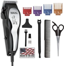Wahl Pet Pro Thick Hair Complete Heavy Duty Dog Cat Grooming Clipper 13 Pcs Kit