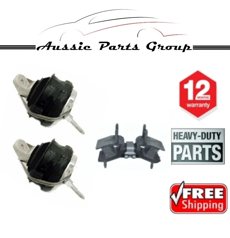 FG Ford Falcon Nuevo Par de Montaje de Motor Hidráulico Delantero y Trasero Juego de 4 Velocidades Foto 4 de 4