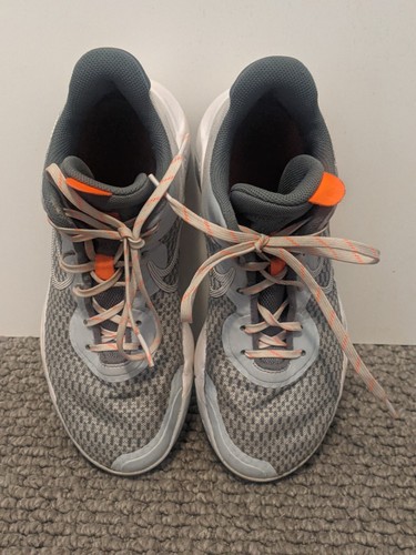 Nike KD Trey 5 IX Mens White Gray Orange Platinum Basketball Sneakers US 7 EU 40 - Picture 5 of 12