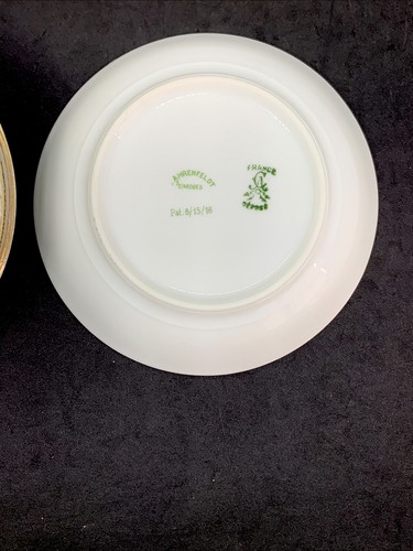 Charles Ahrenfeldt Limoges France Depose AHR27 Antik Beeren Schüssel Set - Bild 12 von 12