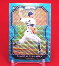 Shane McClanahan TEAL WAVE Prizm RC 2021 Panini Prizm Tier III