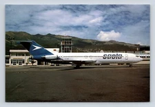 SAETA Boeing 727-282 HC-BRG c/n 20973 1099 1994 Quito Airplane Postcard Vtg A2