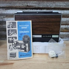Vintage Bell & Howell 471A Autoload 8mm & Super 8 Movie Film Projector