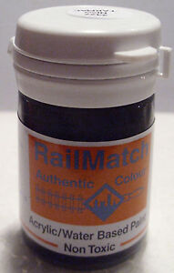 Railmatch Paints Colour Chart