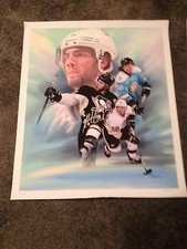 Kris Letang Signed Autographed Signed Pittsburgh Penguins Hockey 20x24