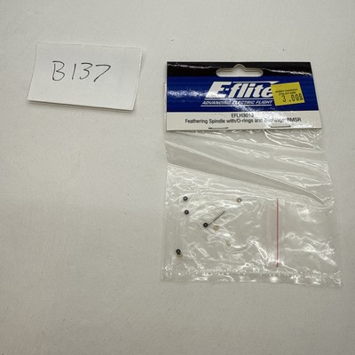 E-Flite. EFLH3013 Feathering Spindle With O Rings And Bushings. BMSR