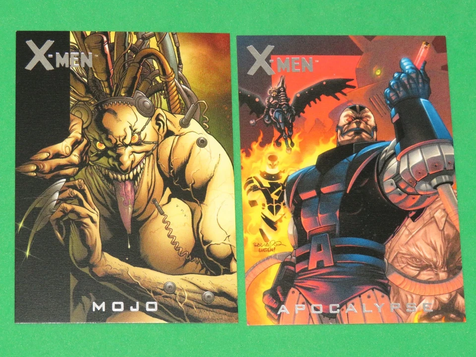 2009 X-MEN ARCHIVES NEMESIS INSERT 9 CARD SET MARVEL MAGNETO N1-N9 - Image 4 of 4