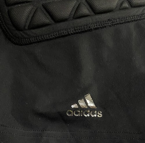Adidas Boys Activewear Shorts XL Black Techfit 5 Pad Integrated Football Girdle - Picture 9 of 12