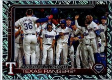 Corey Seager And Your Texas Rangers 2025 Topps Base Inserts & Parallel
