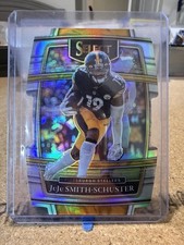 2021 Panini Select - Concourse JuJu Smith-Schuster #29 Silver Prizm Die-Cut