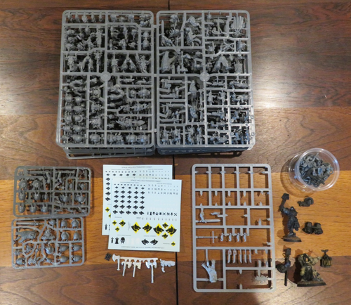 Warhammer 40k – Space Wolves Scouts X5 – Figurines Metal OOP – Games Workshop