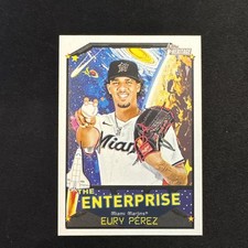 2026 Topps Heritage #TE-EP Eury Perez The Enterprise