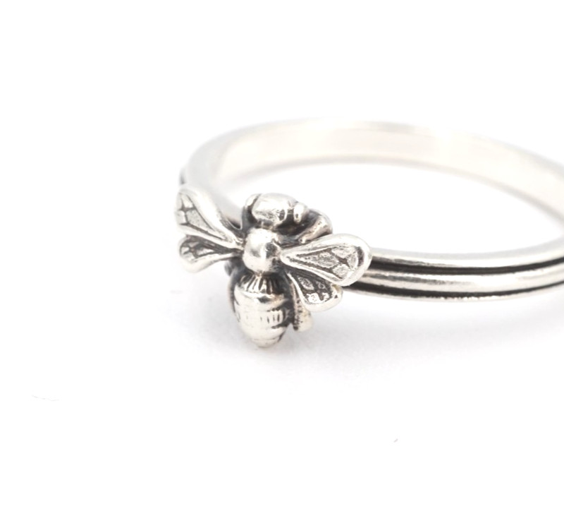 James Avery Honeybee Ring Band Sterling Silver Size 9.75 Retired Rare RS3967