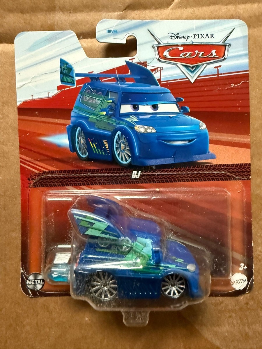 マテル カーズ カラーチェンジャー DJ 、BOOST 、WINGO、3台セット Disney Pixar Cars DJ with flames Boost & Wingo with flames Metal