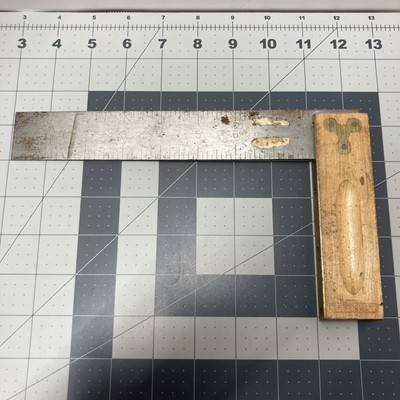 Vintage Stanley #20 - 8'' TS with Wood and Brass Handle