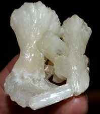 Stilbite bow on heulandite matrix mineral  specimen #1209