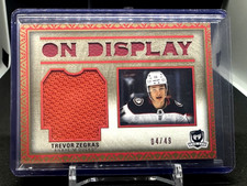 2022-23 Upper Deck The Cup TREVOR ZEGRAS On Display 4/49- Philadelphia Flyers