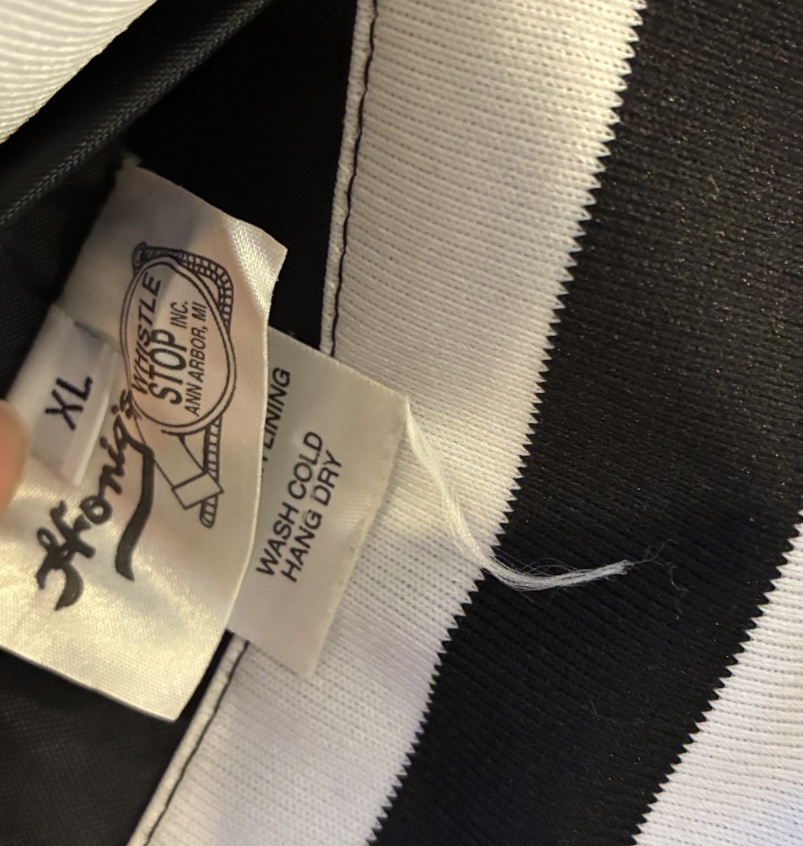 Honig’s Reversible Referee Bomber Jacket Size XL - image 5