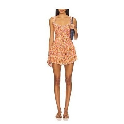 Free People Ellia Set Spring Blossom Combo Large NWT