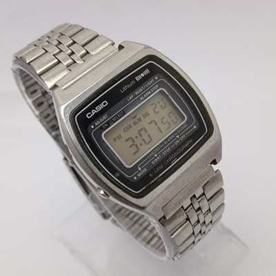 Casio Lithium 108 A851 Quartz Alarm Chronograph Digital Vintage