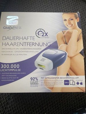 Silk'n Glide Xpress Dauerhafte Haarentfernung 300.000 Lichtimpulse