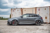 Seitenschweller Ansatz (Paar) + Flaps Passend FüR Audi RS3 8V Sportback Schwarz