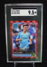 201819 Rated Rookie Press ProRed Phil Foden Manchester Soccer Rookie Card EB. rookie card picture