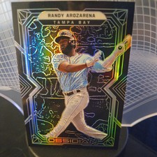 2022 Panini Chronicles - Obsidian #35 Randy Arozarena