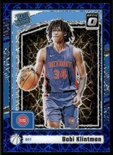 2024-25 Donruss Optic #289 Bobi Klintman Blue Velocity