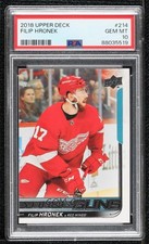 2018-19 Upper Deck Young Guns Filip Hronek #214 PSA 10 GEM MT s5x