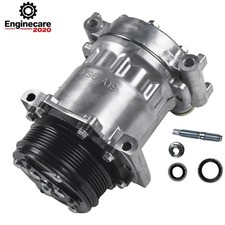 Ac Compressor W Clutch For Chevrolet Express Blazer Gmc Jimmy Savana Hummer