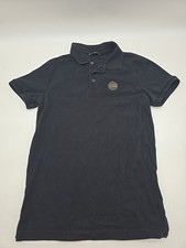 Cavalli Class Polo Shirt Men  s XS Black Logo Short Sleeve .. 25274