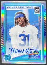 2025 Donruss Optic Maxwell Hairston Rated Rookie Auto Holo Prizm /199 Bills JT4