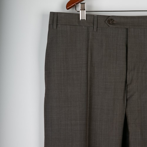 Neu mit Etikett $ 825 Canali Travel Hose reine Wolle grau 42US/52IT - Bild 3 von 14