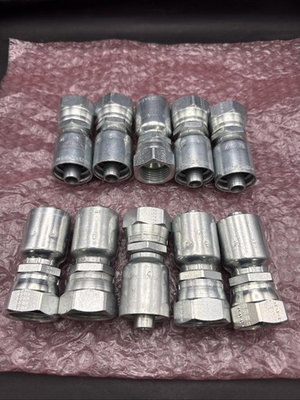 #ad John Deere CNH OXBO 10643 12 8 Crimp Hose Fitting Pack of 10 NEW $149.99