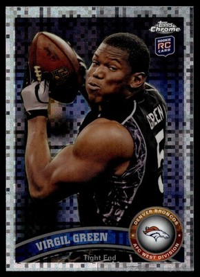 2011 Topps Chrome X-fractor #31 Virgil Green RC