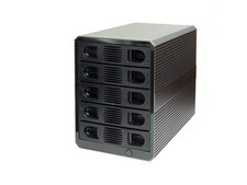 Syba SYENC50128 USB 3.2 Type-C 5-Bay SATA Hard Drive Enclosure DAS