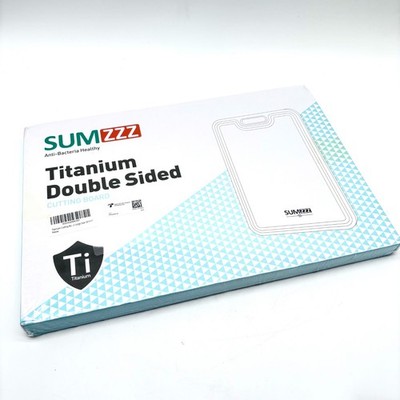 Brand New SUMZZZ Titanium Double-Sided Cutting Board Large Size 16''x11''